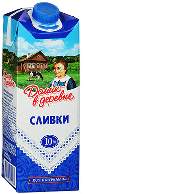 Сливки Домик в деревне 10%