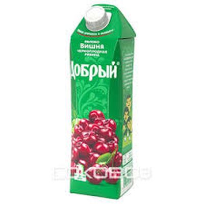 Добрый с экст. рябиины и вишни  (1*12) 1л