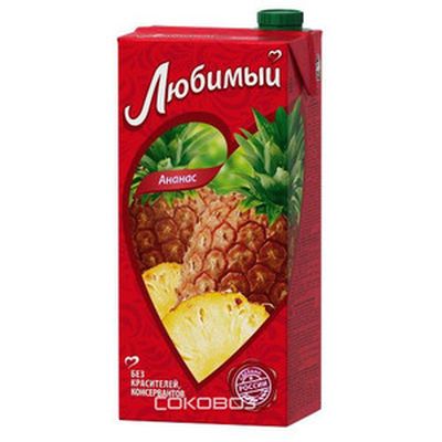 Сок Любимый сад Ананас  (1*6) 2л