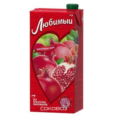 Сок Любимый сад Гранат (1*6) 2л