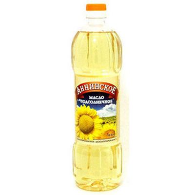 Масло подсол. 0.9л. Анинонское раф.  (1*15)